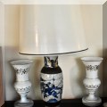 DL05. Craquelure table lamp. 